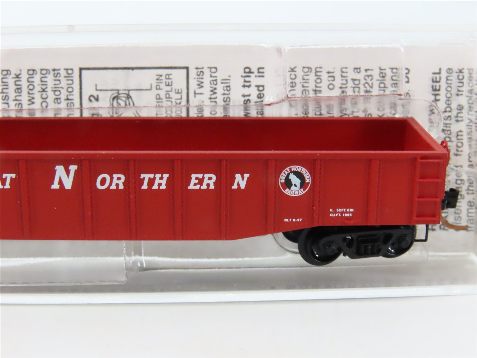 N Scale Micro-Trains MTL 105540 GN Great Northern 50' Gondola #72839