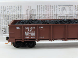 N Scale Micro-Trains MTL 08300071 IC Illinois Central 40' Gondola #85725 wLoad