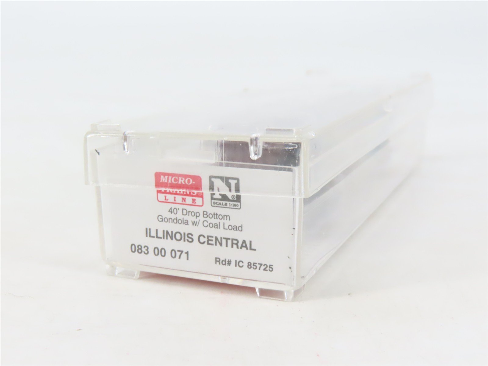 N Scale Micro-Trains MTL 08300071 IC Illinois Central 40' Gondola #85725 wLoad