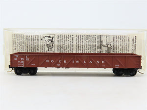 N Scale Micro-Trains MTL 61010 RI Rock Island 50' Composite Gondola #7507