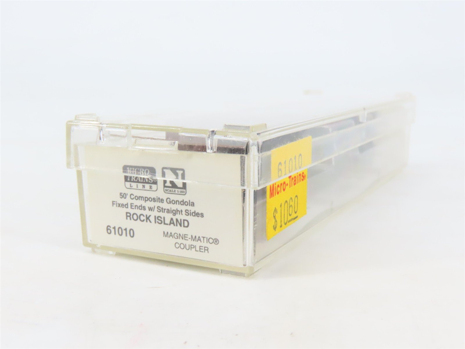 N Scale Micro-Trains MTL 61010 RI Rock Island 50' Composite Gondola #7507