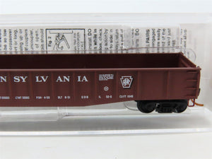 N Scale Micro-Trains MTL 04600400 PRR Pennsylvania 50' Fishbelly Gondola #373719