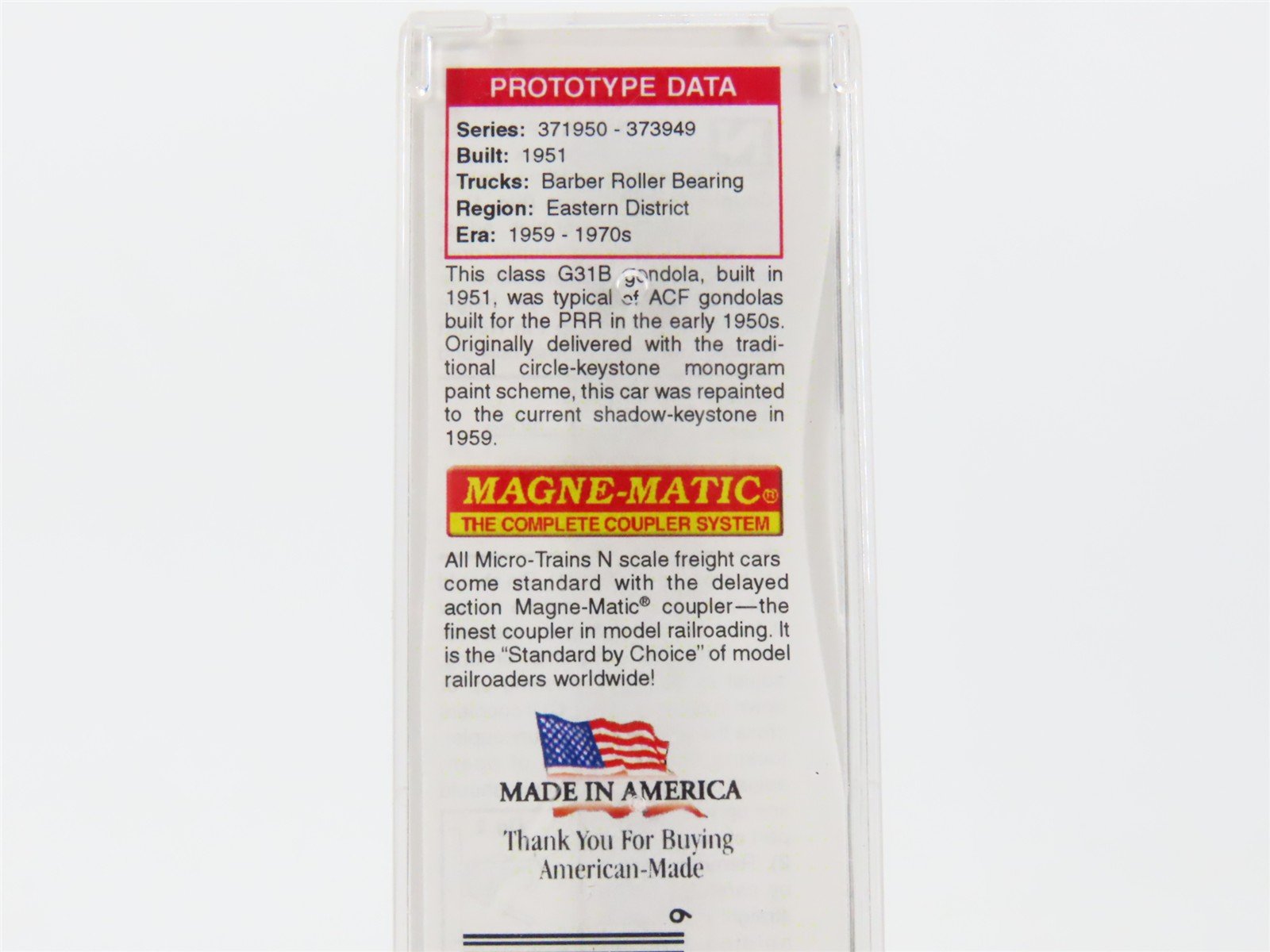 N Scale Micro-Trains MTL 04600400 PRR Pennsylvania 50' Fishbelly Gondola #373719