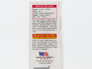 N Scale Micro-Trains MTL 04600400 PRR Pennsylvania 50' Fishbelly Gondola #373719