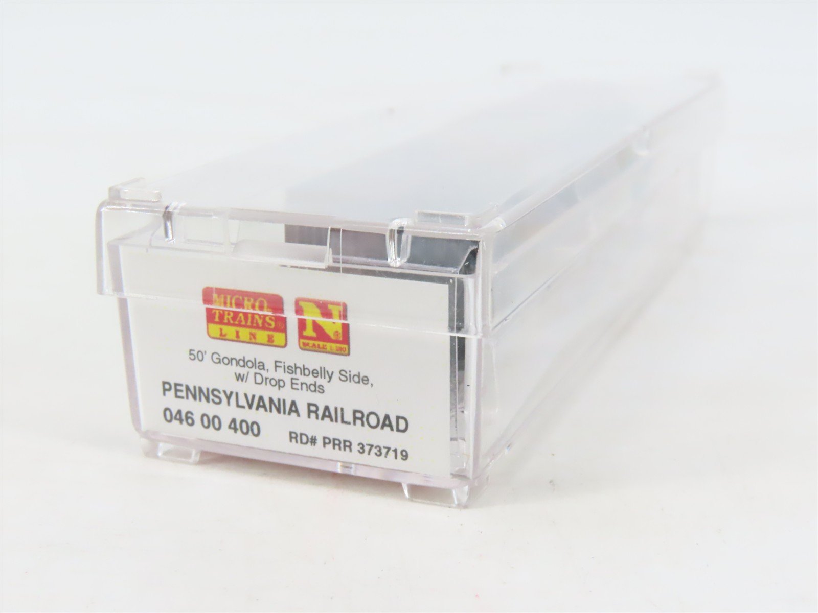 N Scale Micro-Trains MTL 04600400 PRR Pennsylvania 50' Fishbelly Gondola #373719