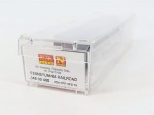 N Scale Micro-Trains MTL 04600400 PRR Pennsylvania 50' Fishbelly Gondola #373719