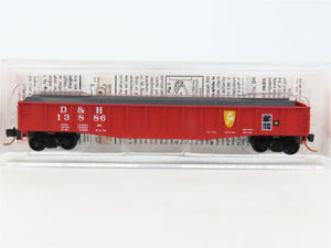 N Scale Micro-Trains MTL 04600410 D&H Delaware & Hudson 50' Gondola #13886