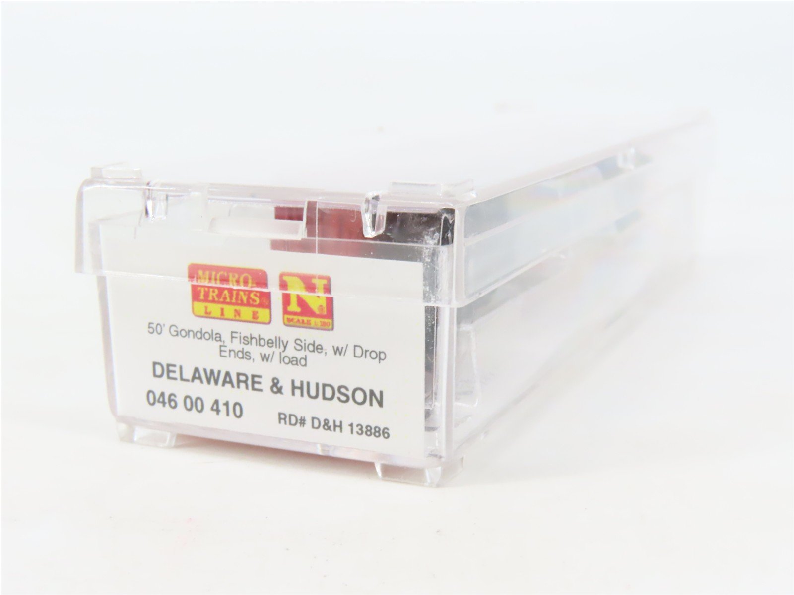 N Scale Micro-Trains MTL 04600410 D&H Delaware & Hudson 50' Gondola #13886