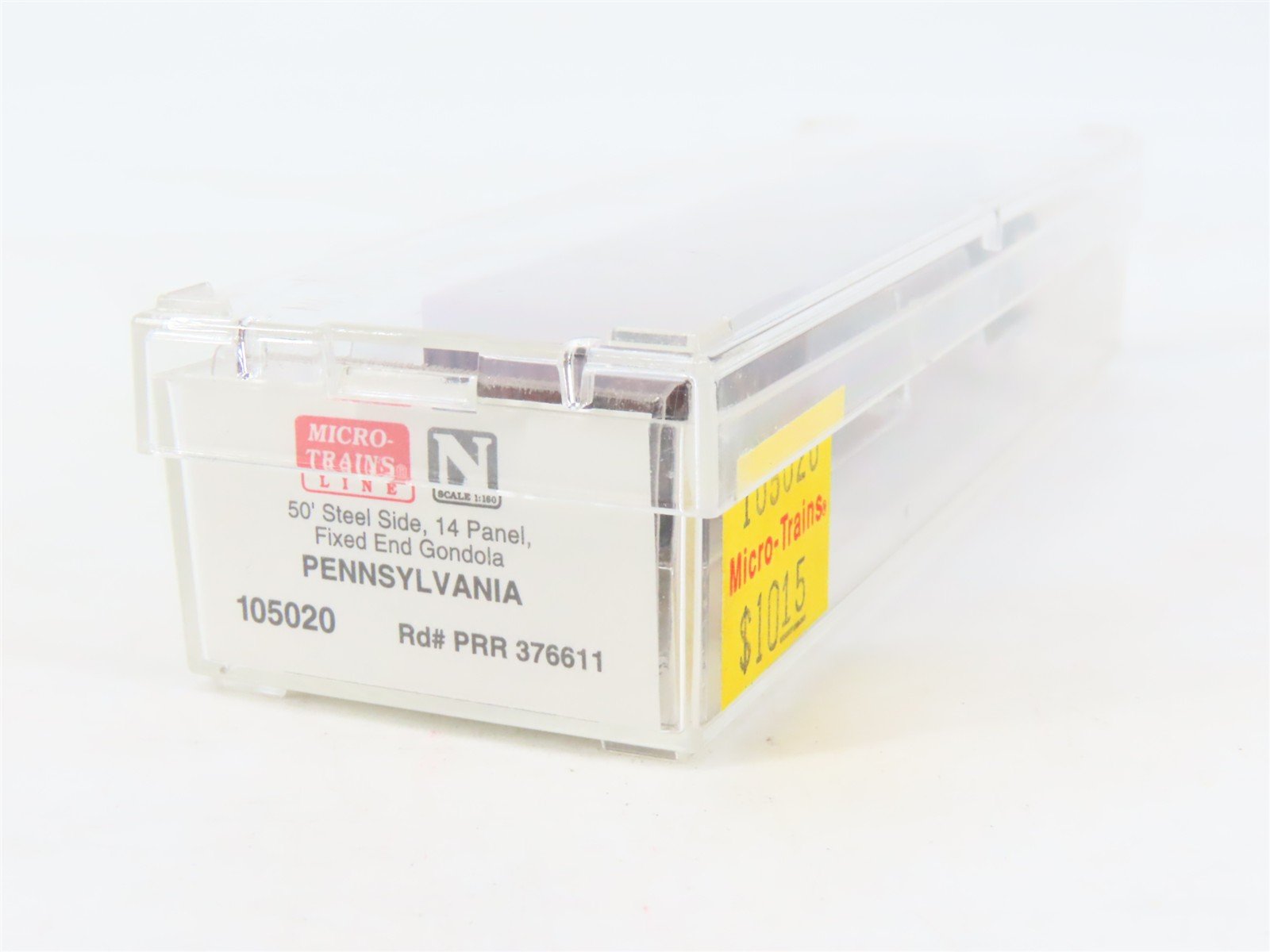 N Scale Micro-Trains MTL 105020 PRR Pennsylvania 50' Gondola #376611