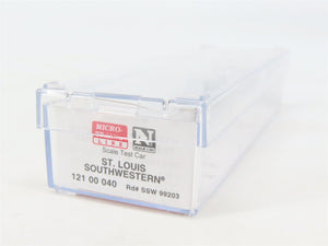 N Scale Micro-Trains MTL 12100040 SSW Cotton Belt Scale Test Car #99203