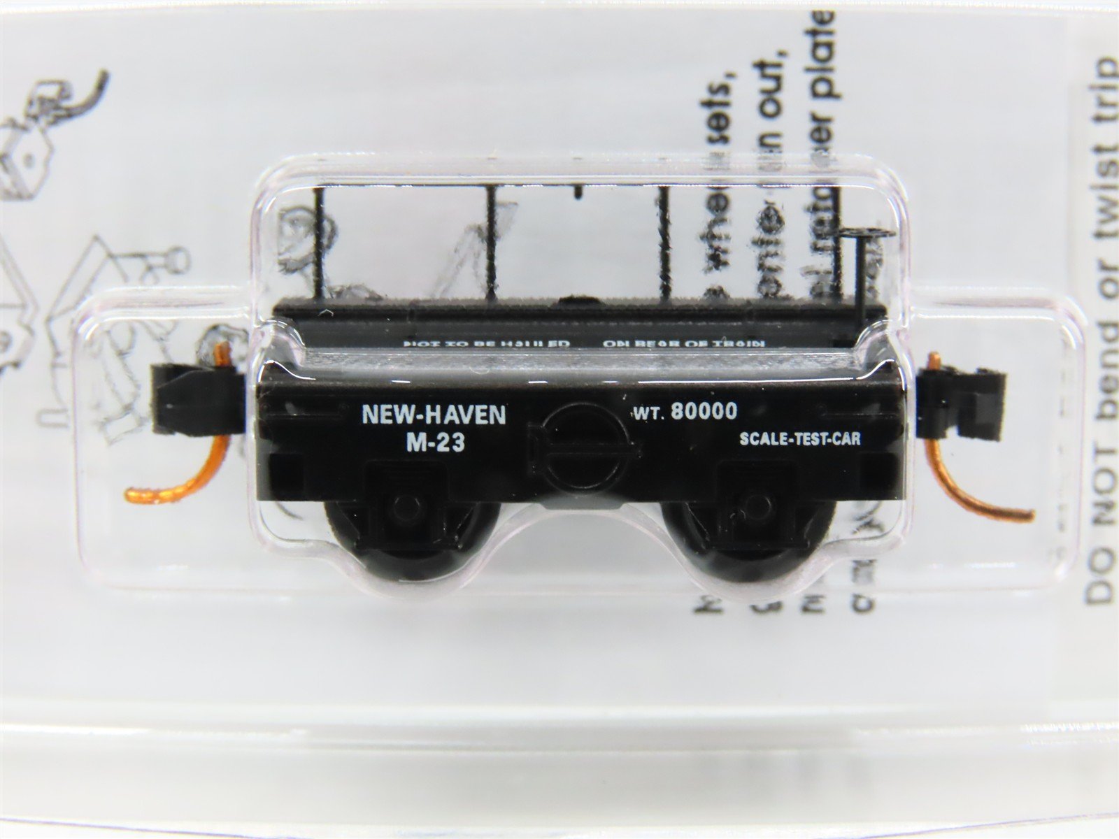 N Scale Micro-Trains MTL 12100080 NH New Haven Scale Test Car #M-23