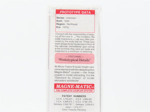 N Scale Micro-Trains MTL 12100080 NH New Haven Scale Test Car #M-23
