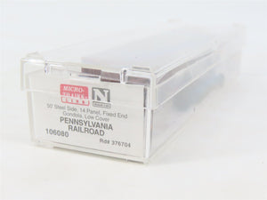N Scale Micro-Trains MTL 106080 PRR Pennsylvania 50' Steel Side Gondola #376704