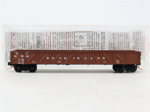 N Scale Micro-Trains MTL 61010 RI Rock Island 50' Composite Gondola #187509