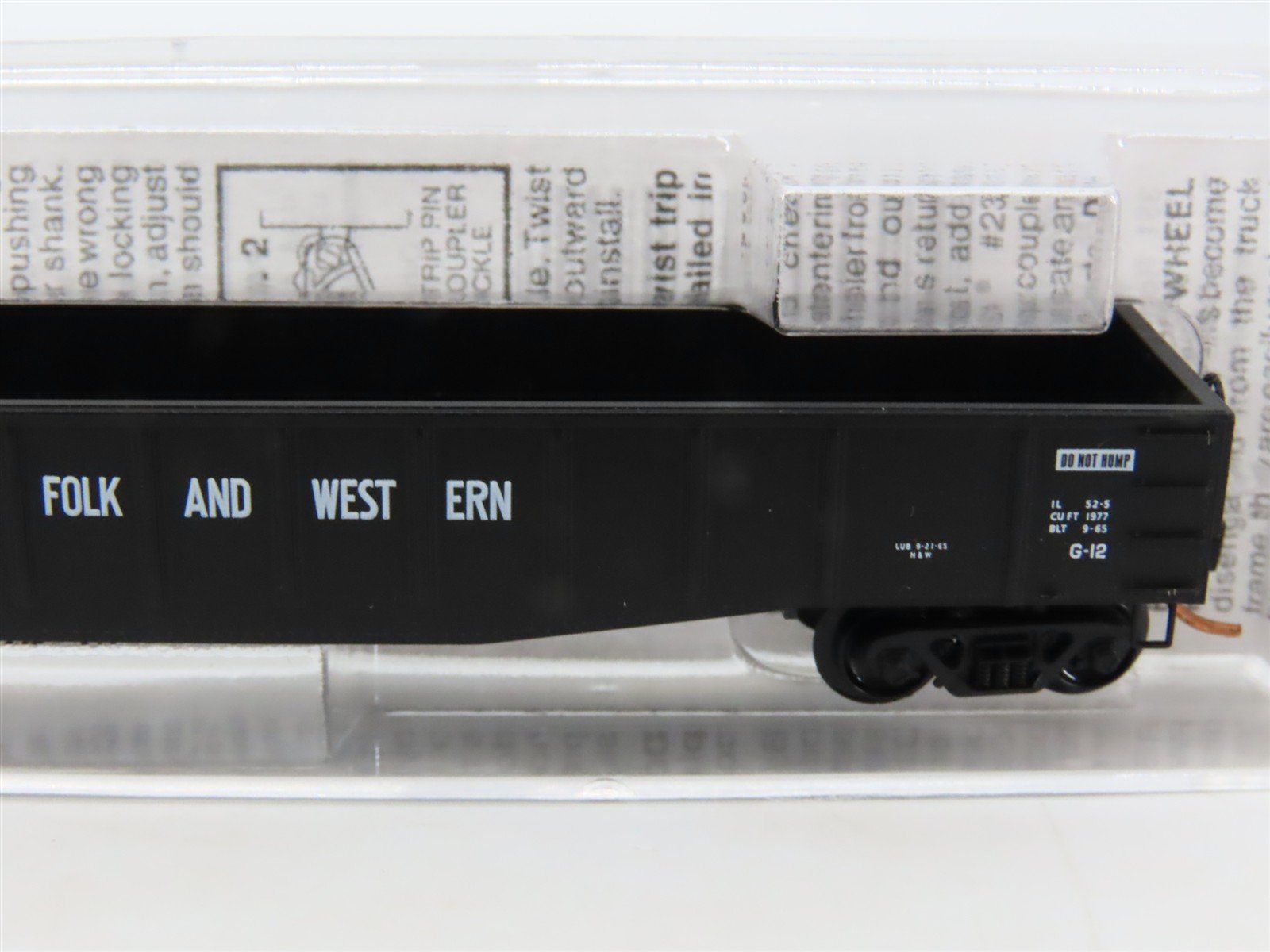 N Scale Micro-Trains MTL 105080 N&W Norfolk & Western 50' Gondola #98863