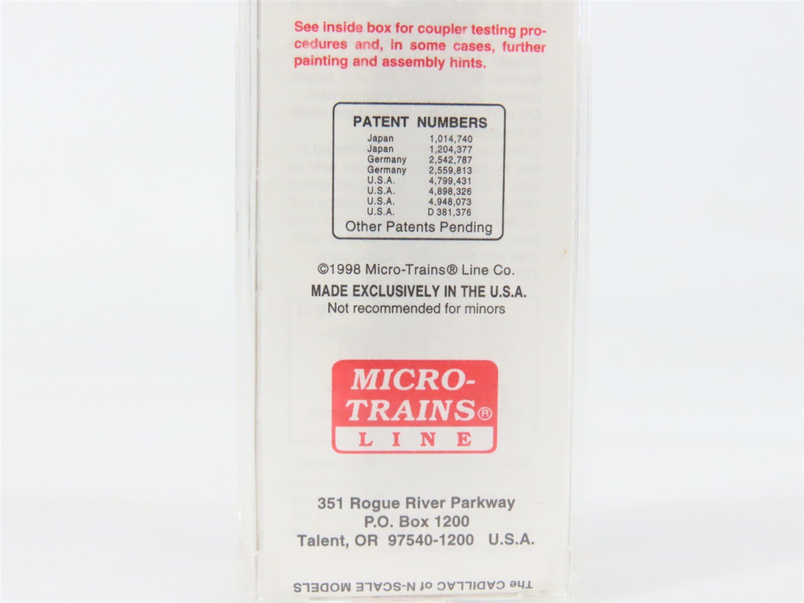 N Scale Micro-Trains MTL 106030 C&EI Chicago Eastern Illinois 50' Gondola #82005