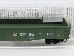 N Scale Micro-Trains MTL 105050 BCOL British Columbia 50' Gondola Car #9077