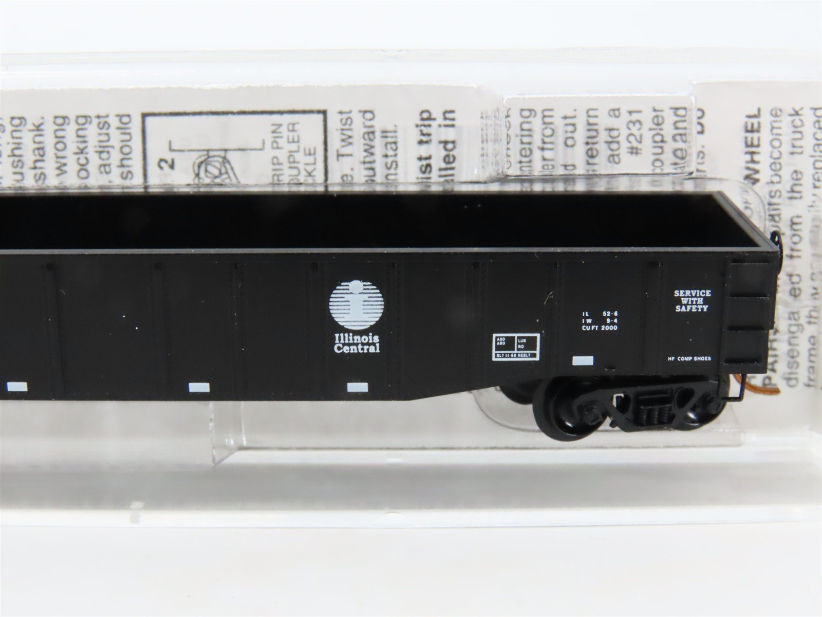 N Scale Micro-Trains MTL 105550 IC Illinois Central 50' Gondola #245102