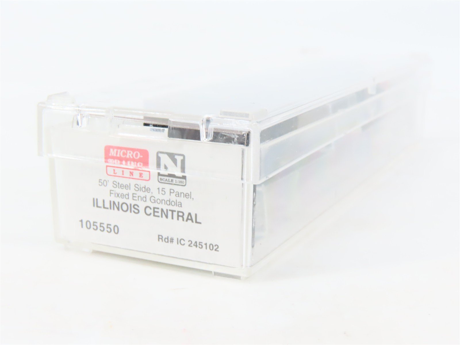 N Scale Micro-Trains MTL 105550 IC Illinois Central 50' Gondola #245102