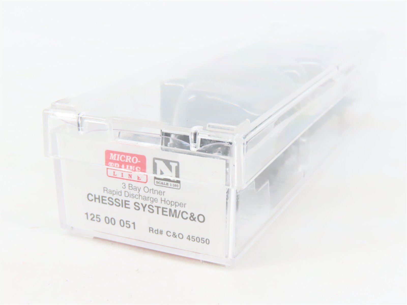 N Scale Micro-Trains MTL 12500051 C&O Chessie System 3-Bay Ortner Hopper #45050