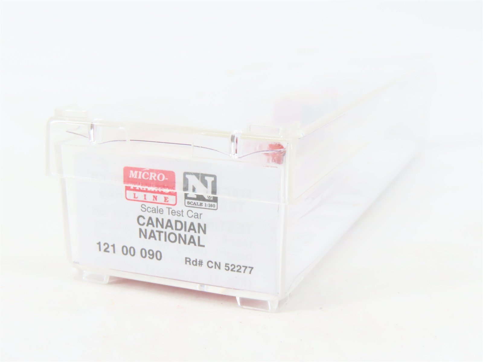 N Scale Micro-Trains MTL 12100090 CN Canadian National Scale Test Car #52277