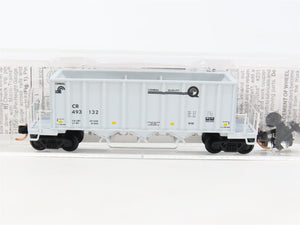 N Scale Micro-Trains MTL 12500031 CR Conrail 3-Bay Ortner Hopper #493132