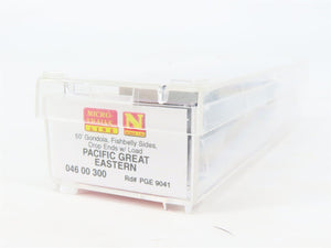 N Scale Micro-Trains MTL 04600300 PGE Pacific Great Eastern 50' Gondola #9041