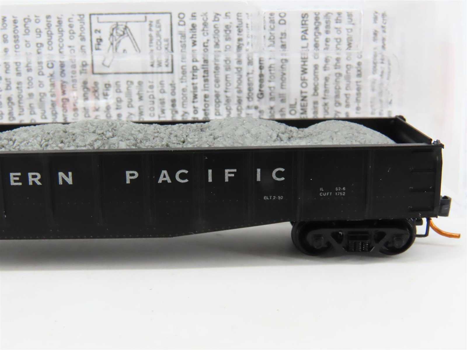 N Scale Micro-Trains MTL 04600050 WP Western Pacific 50' Gondola #6611