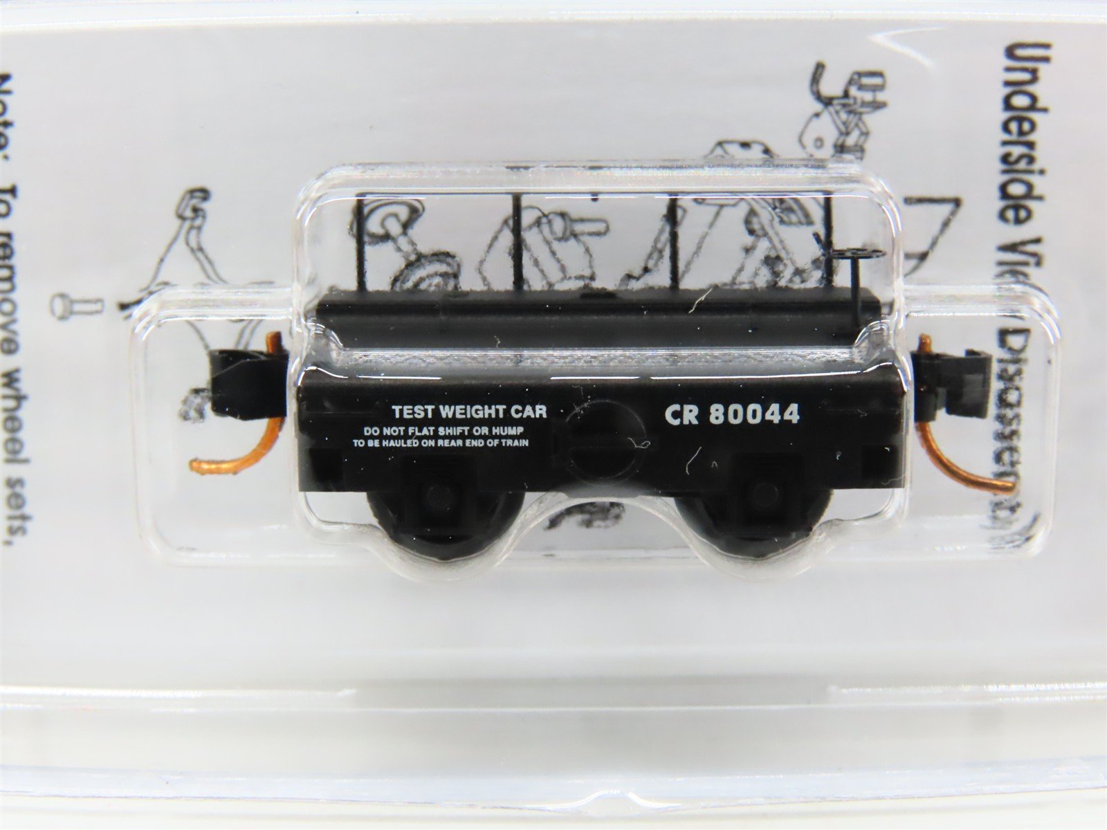 N Scale Micro-Trains MTL 12100050 CR Conrail Scale Test Car #80044