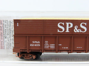 N Micro-Trains MTL 08400011 SPS Railway 40' Woodchip Gondola #22408 w/Load