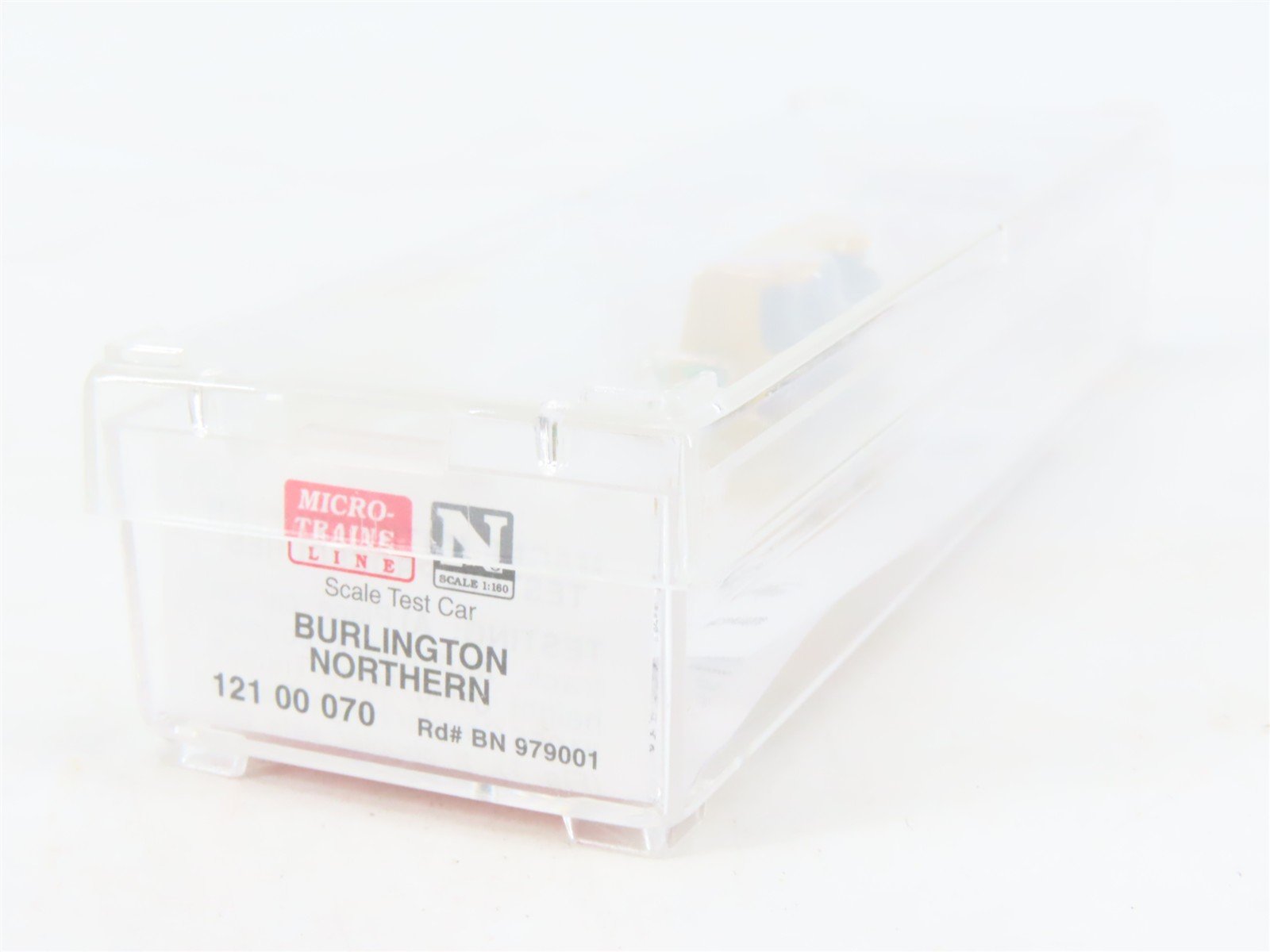 N Scale Micro-Trains MTL 12100070 BN Burlington Northern Scale Test Car #979001