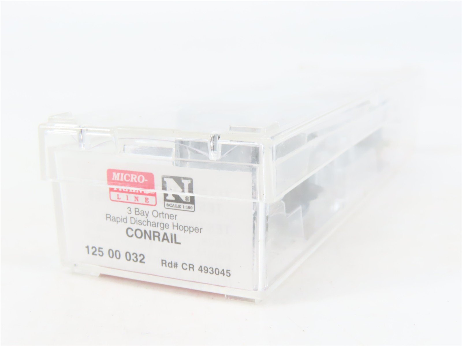 N Scale Micro-Trains MTL 12500032 CR Conrail 3-Bay Ortner Hopper #493045