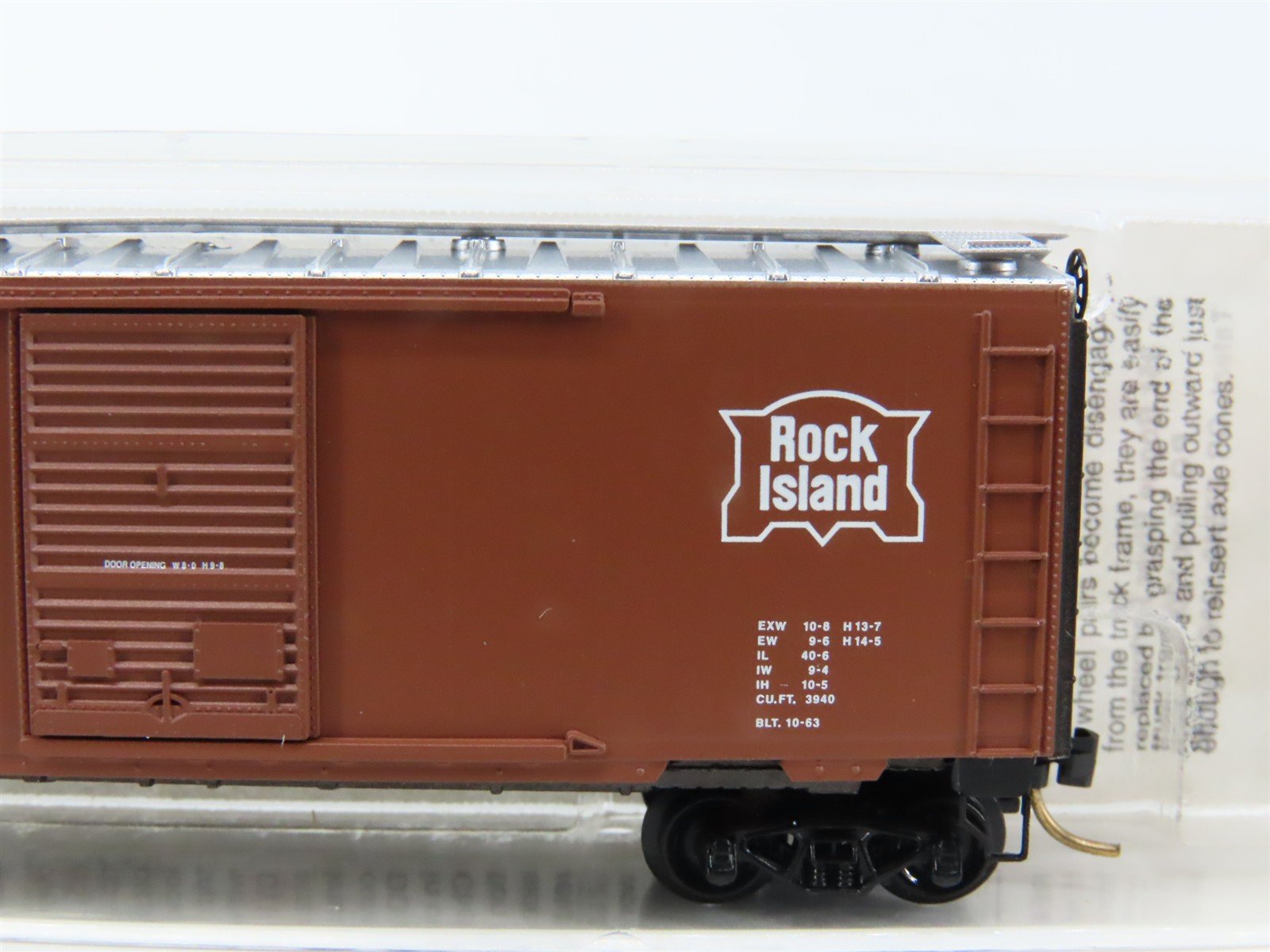 N Scale Micro-Trains MTL 20058 RI Rock Island 40' Standard Boxcar #27459
