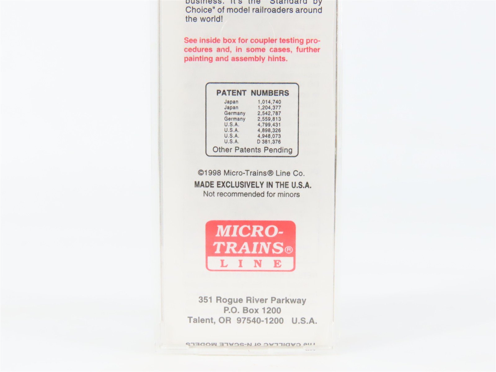 N Scale Micro-Trains MTL 20058 RI Rock Island 40' Standard Boxcar #27459