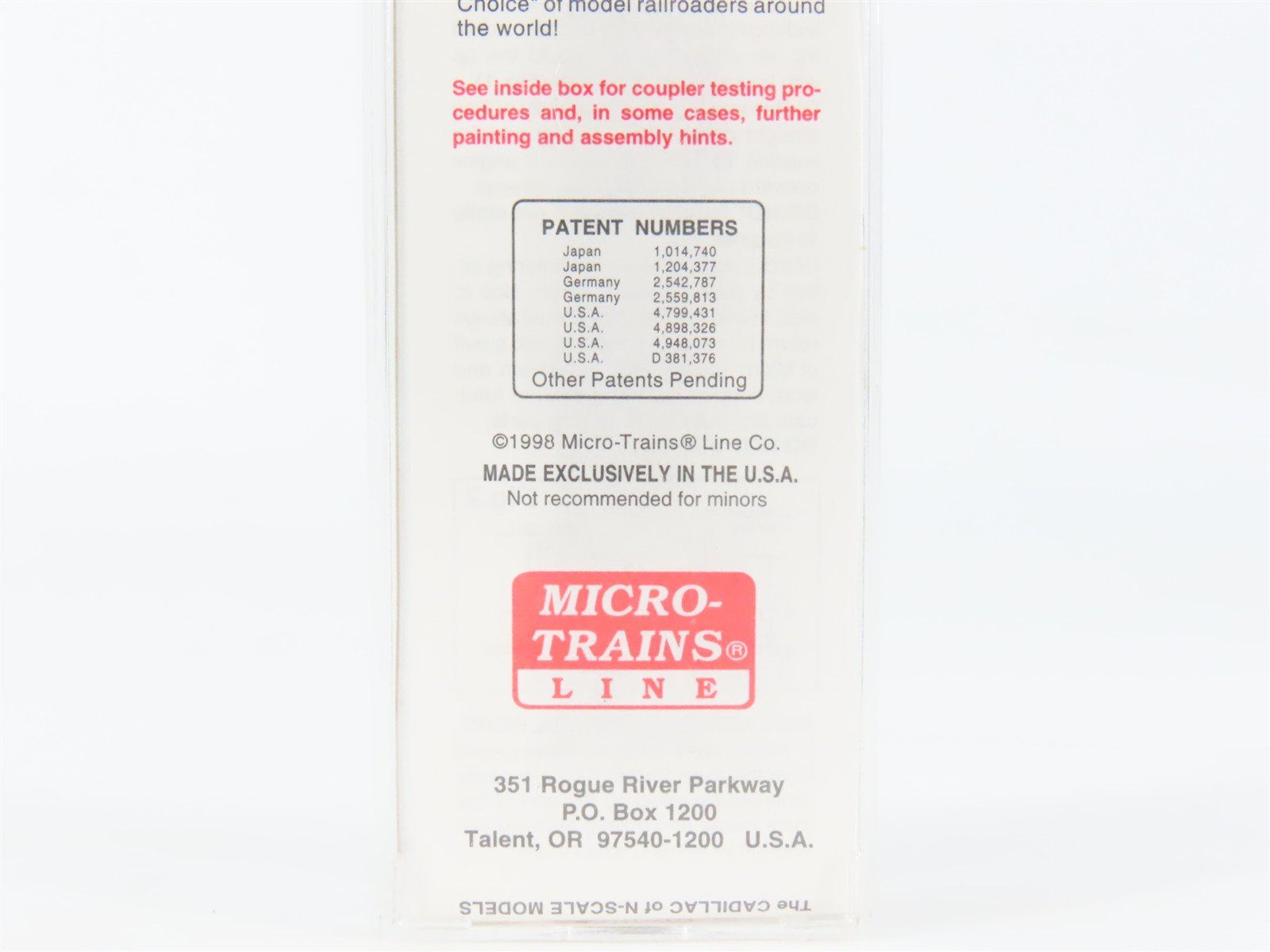 N Scale Micro-Trains MTL 106030 C&EI Railway 50' Gondola #82005 w/Cover