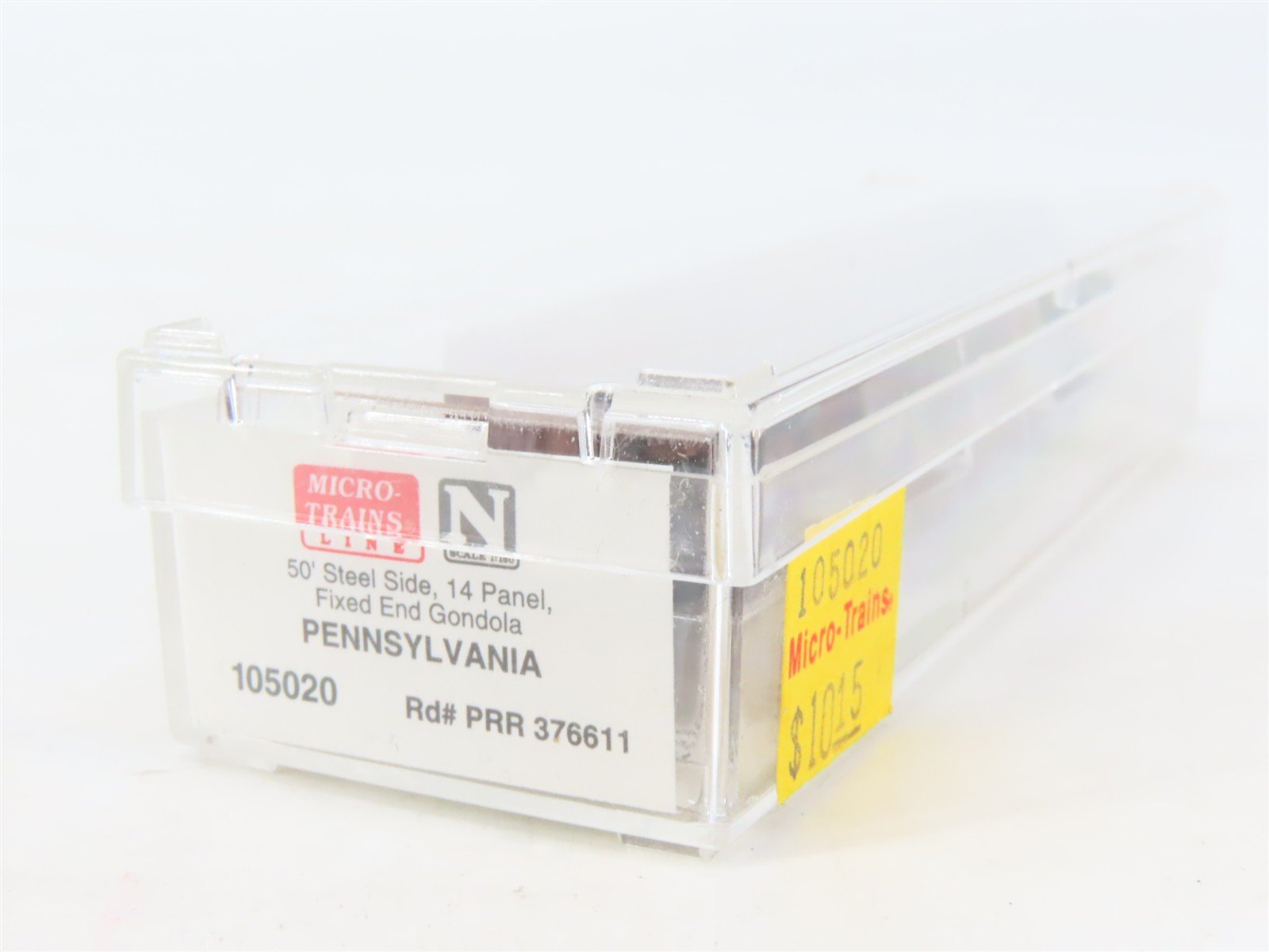 N Scale Micro-Trains MTL 105020 PRR Pennsylvania 50' Gondola #376611