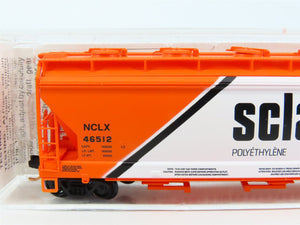 N Scale Micro-Trains MTL 93040 NCLX Sclair 3-Bay Covered Hopper #46512