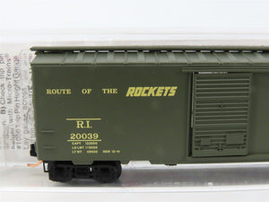 N Scale Micro-Trains MTL 20556 RI Rock Island 40' Standard Boxcar #20039