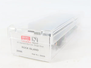 N Scale Micro-Trains MTL 20556 RI Rock Island 40' Standard Boxcar #20039