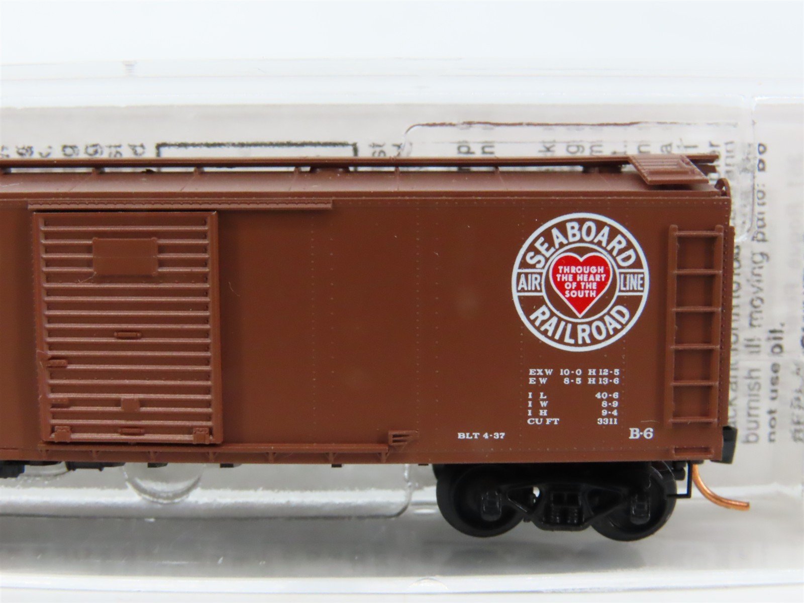 N Scale Micro-Trains MTL 120250 SAL Seaboard Air Line 40' Boxcar #18198