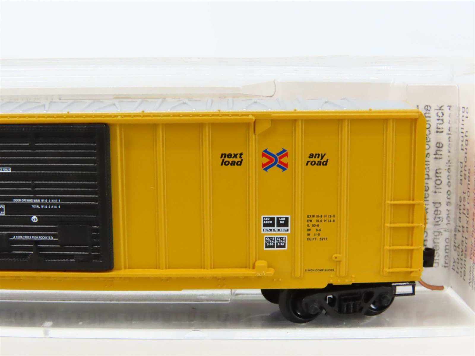 N Scale Micro-Trains MTL 26010 ABOX Railbox 50' Rib Side Boxcar #50062