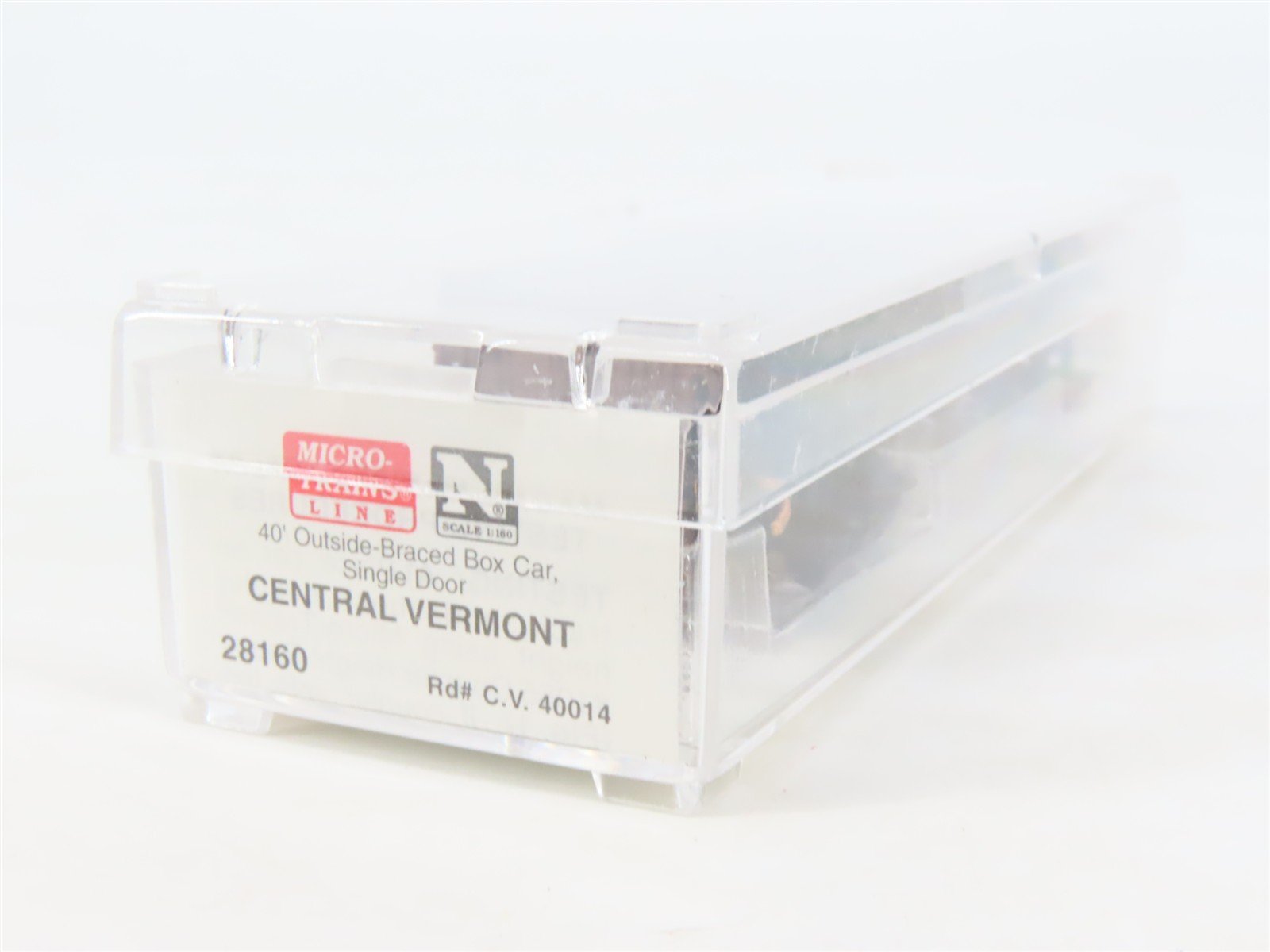 N Scale Micro-Trains MTL 28160 CV Central Vermont 40' Boxcar #40014