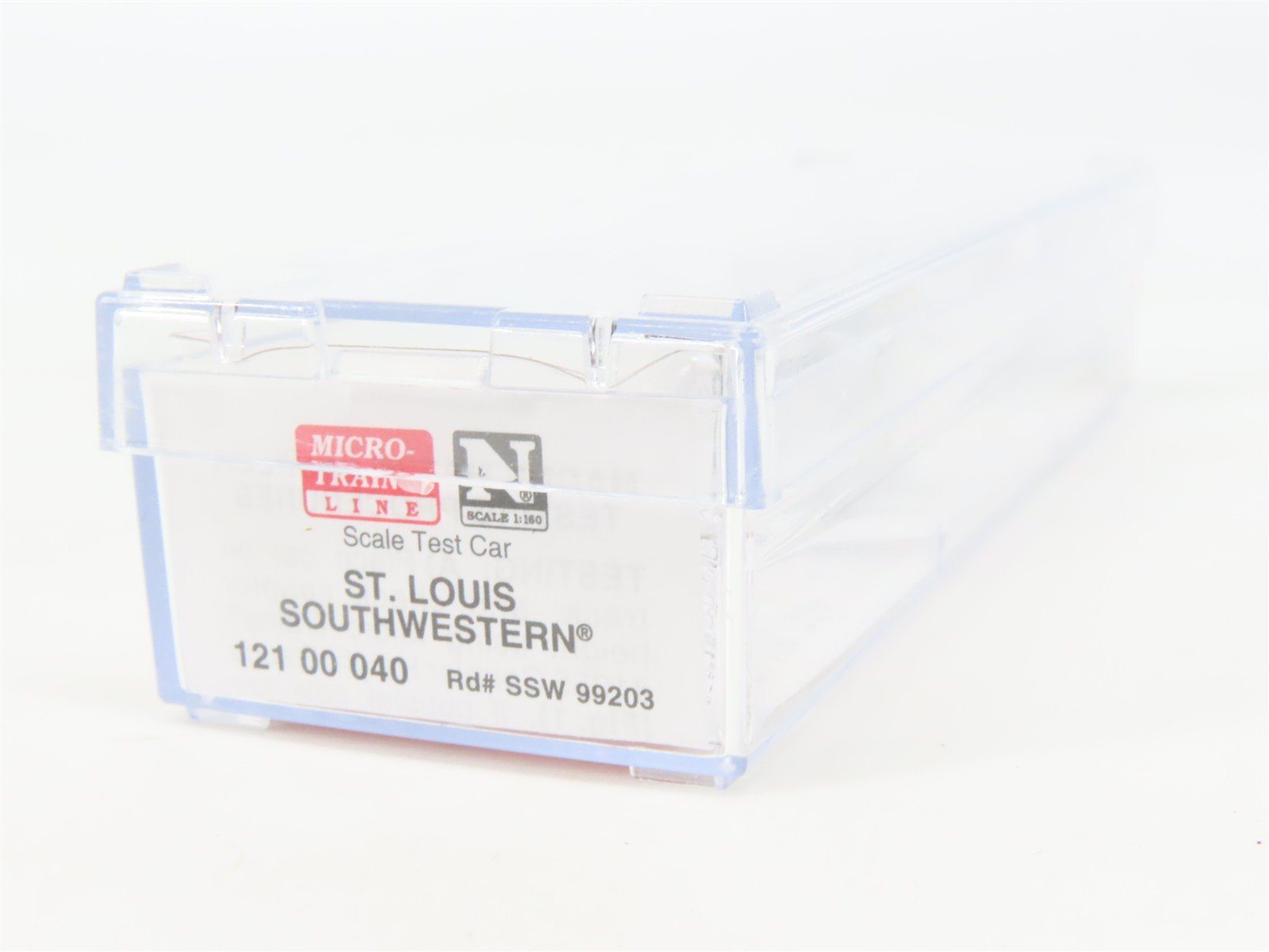 N Scale Micro-Trains MTL 12100040 SSW Cotton Belt Scale Test Car #99203