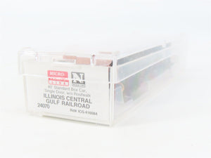 N Scale Micro-Trains MTL 24070 ICG Illinois Central Gulf 40' Boxcar #416084