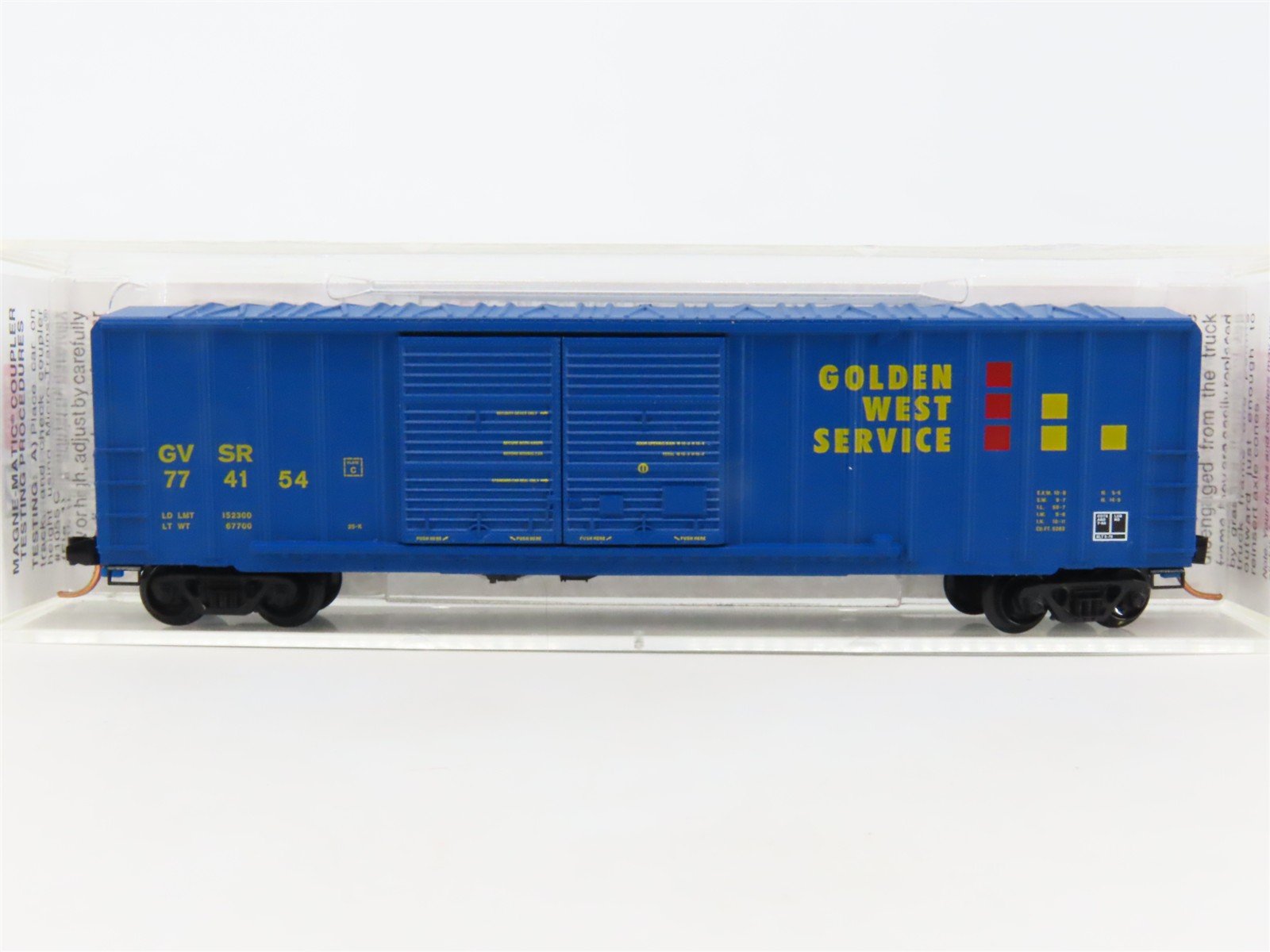 N Scale Micro-Trains MTL 30190 GVSR Galveston Railroad 50' Boxcar #774154