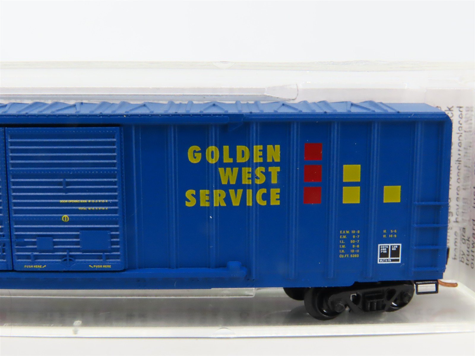 N Scale Micro-Trains MTL 30190 GVSR Galveston Railroad 50' Boxcar #774154