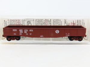 N Scale Micro-Trains MTL 105020 PRR Pennsylvania 50' Steel Side Gondola #376611