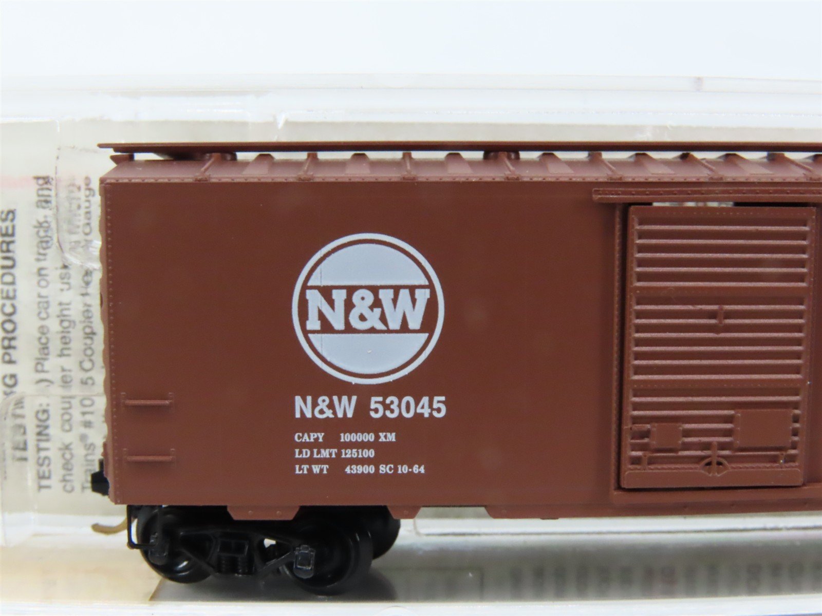 N Scale Micro-Trains MTL 20039 N&W Norfolk & Western 40' Boxcar #53045