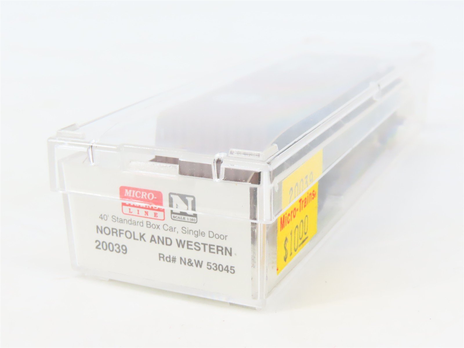 N Scale Micro-Trains MTL 20039 N&W Norfolk & Western 40' Boxcar #53045