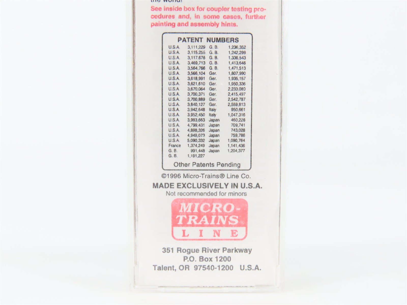 N Scale Micro-Trains MTL 34190 MP Missouri Pacific 50' Boxcar #90277